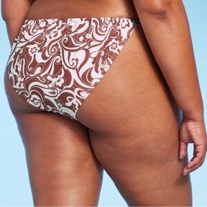5/$25 Wild Fable Swirl Bikini Bottom NWT